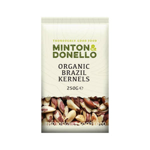 Minton & Donello - Organic Brazil Kernels, 250g | Pack of 6