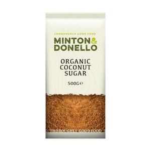 Minton & Donello - Organic Coconut sugar, 500g | Pack of 6