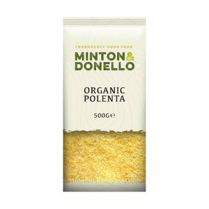 Minton & Donello - Organic Polenta, 500g | Pack of 6