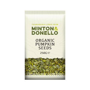 Minton & Donello - Organic Pumpkin Seeds | Pack of 6 | Multiple Sizes