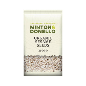 Minton & Donello - Organic Sesame Seed, 250g | Pack of 6