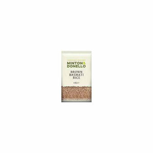 Minton & Donello - Organicanic Brown Basmati Rice, 1000g | Pack of 6