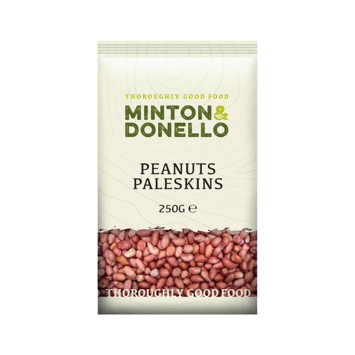 Minton & Donello - Peanuts Paleskins, 250g  Pack of 6