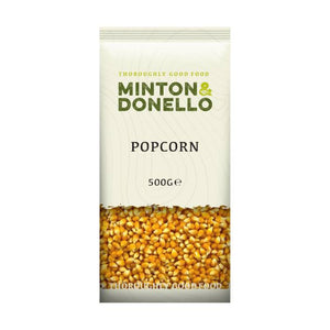 Minton & Donello - Popcorn, 500g | Pack of 6