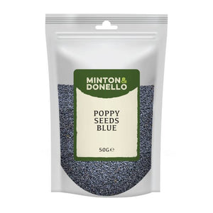 Minton & Donello - Poppy Seeds Blue, 50g | Pack of 10