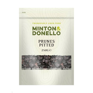 Minton & Donello - Prunes Pitted | Pack of 6 | Multiple Sizes