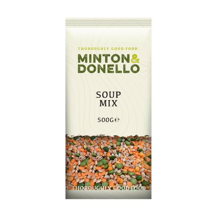 Minton & Donello - Soup Mix, 500g  Pack of 6