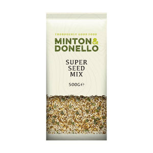 Minton & Donello - Super Seed Mix, 500g | Pack of 6