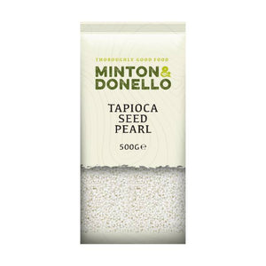 Minton & Donello - Tapioca Seed Pearl, 500g | Pack of 6