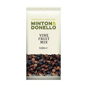 Minton & Donello - Vine Fruit Mix, 500g | Pack of 6