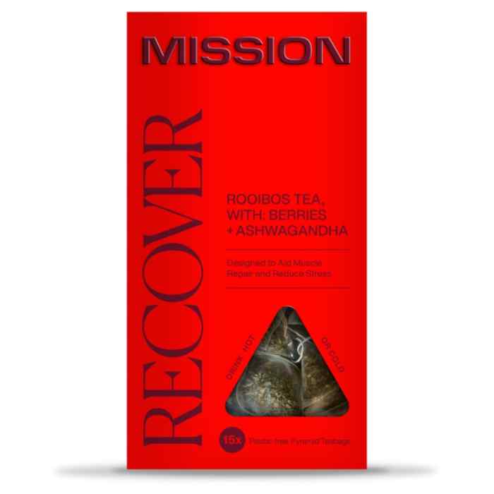 Mission - Recover Rooibos Tea, 15 Bags