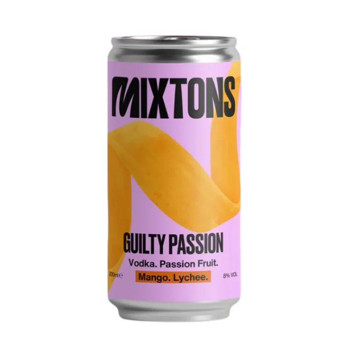 Mixtons Cocktails - Guilty Passion 8%, 200ml  Pack of 12