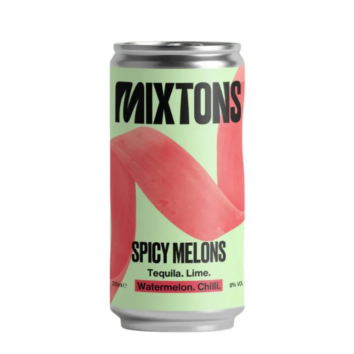 Mixtons Cocktails - Spicy Melons 8%, 200ml  Pack of 12
