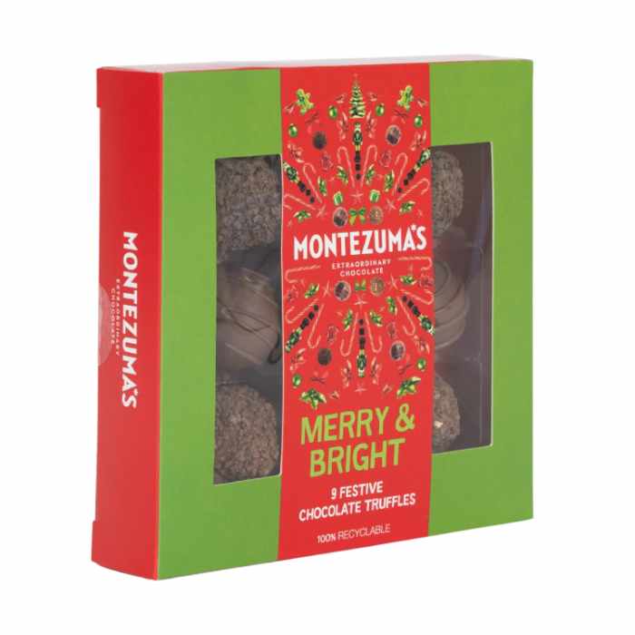 Montezumas - Merry and Bright Truffle Collection, 110g  Pack of 5