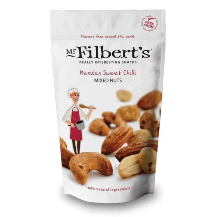 Mr. Filbert's - Mexican Sweet Chilli Mixed Nuts, 100g