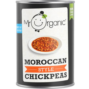 Mr Organic - Moroccan Style Chickpeas, 400g