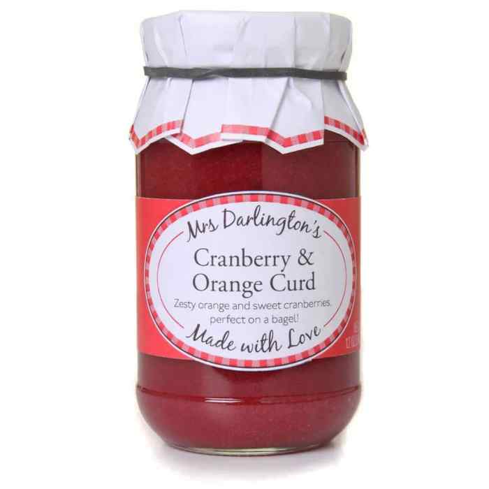 Mrs Darlington's - Cranberry & Orange Curd, 320g