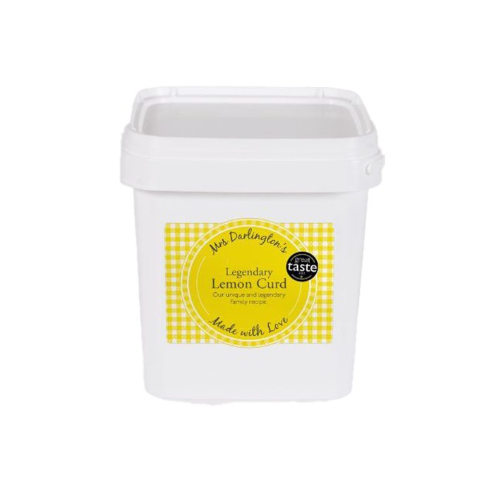 Mrs Darlington's - Lemon Curd Catering Tubs, 3.2KG