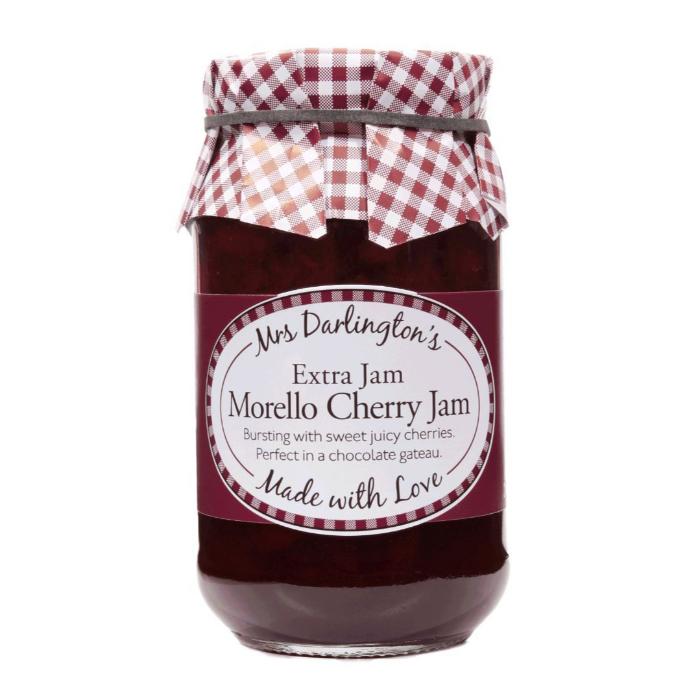 Mrs Darlington's - Morello Cherry Jam, 340g  Pack of 6