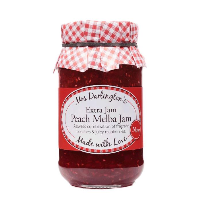 Mrs Darlington's - Peach Melba Jam, 340g