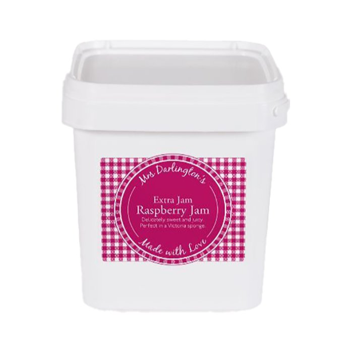 Mrs Darlington's - Raspberry Jam Catering Tubs, 3.4KG