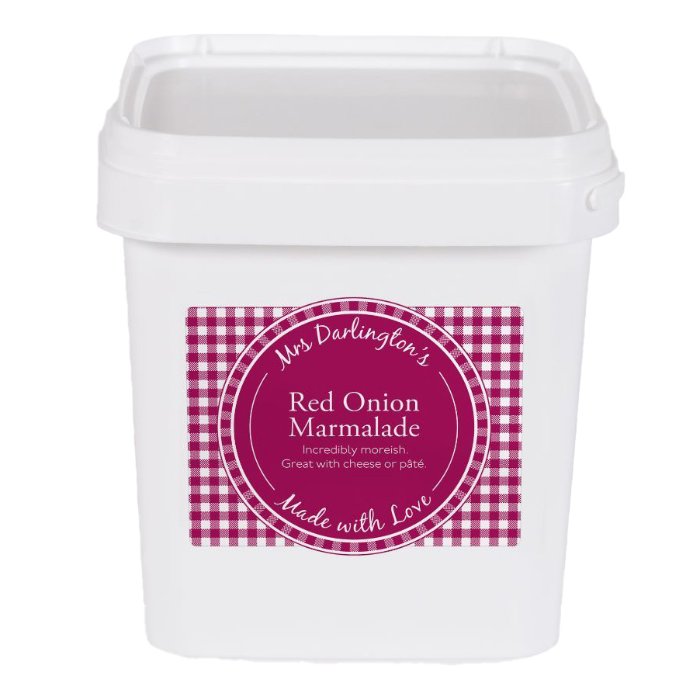 Mrs Darlington's - Red Onion Marmalade Catering Tubs, 3 KG