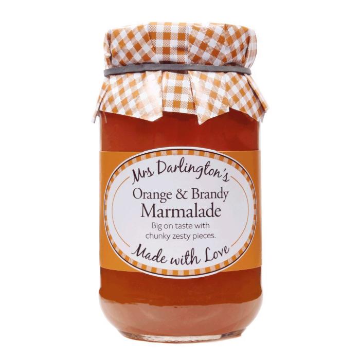 Mrs Darlington's - Thick Cut Orange with Brandy Marmalades, 340g  Pack of 6