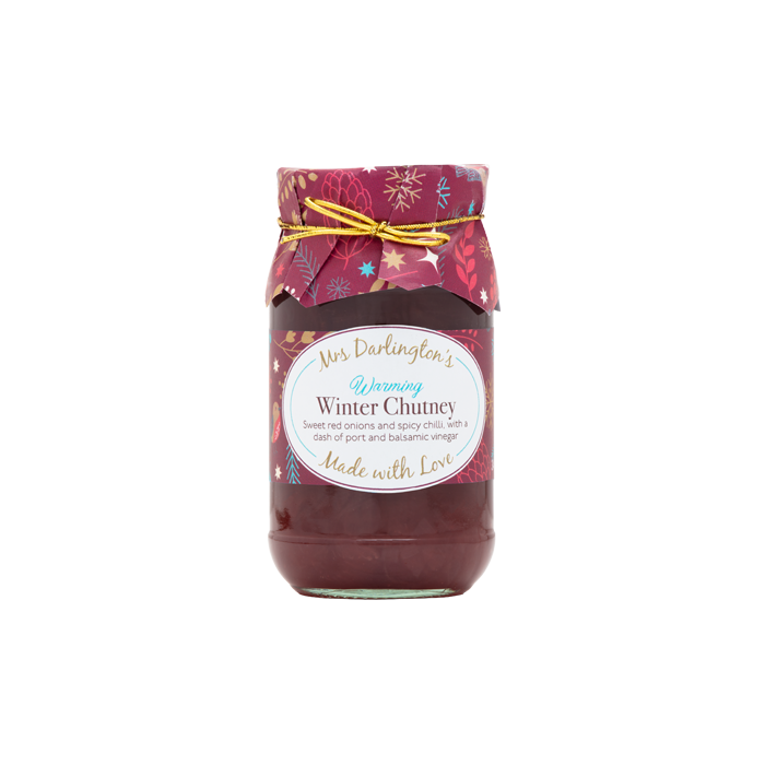 Mrs Darlington's - Warming Winter Chutney, 312g  Pack of 6