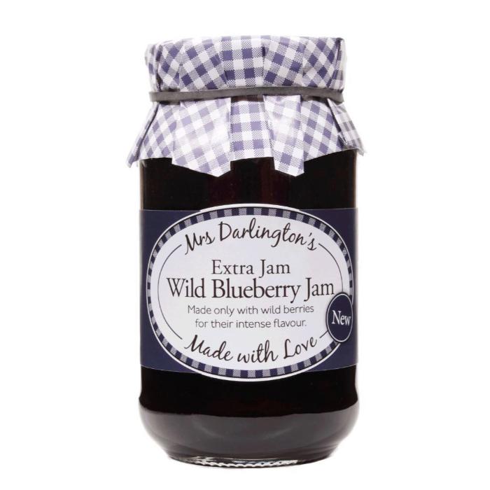 Mrs Darlington's - Wild Blueberry Jam, 340g 