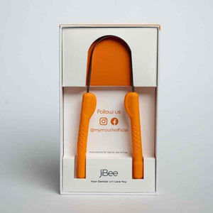 MyMouth - JiBee Tongue Cleaner - Tangerine, 1 Piece