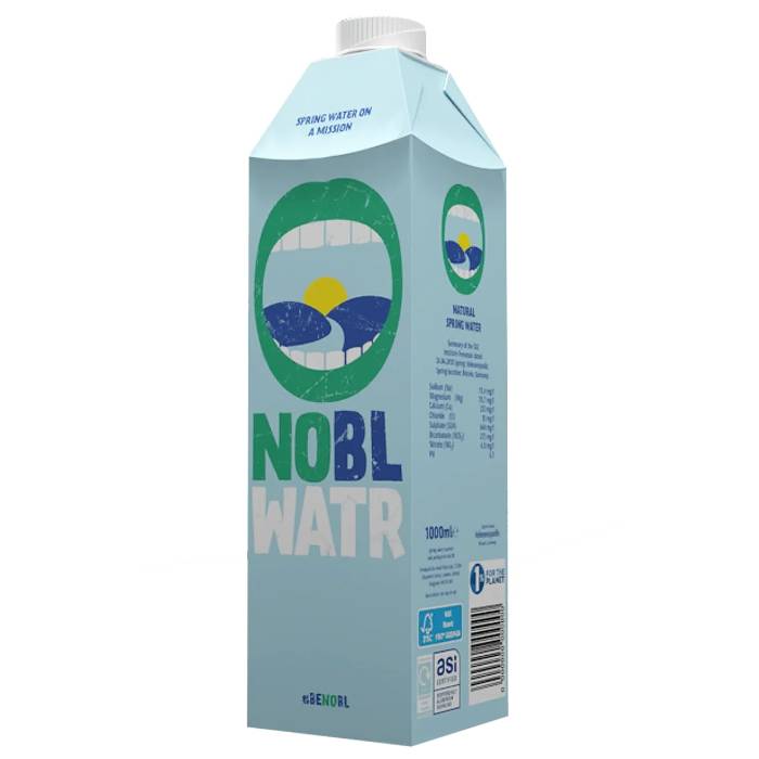NOBL - Spring Water 1000ml, Pack of 6