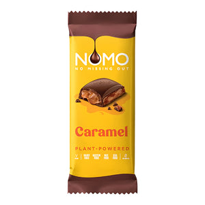 NOMO - XL Block Bar Caramel, 150g | Pack of 10