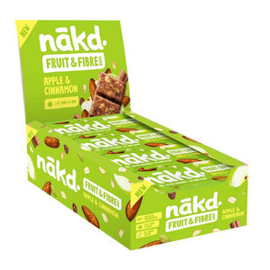 Nakd - Nakd Fruit and Fibre, 44g | Pack of 16 | Multiple Flavours