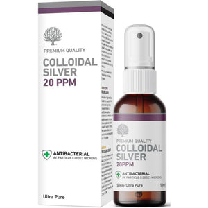 Nature's Greatest Secret - Colloidal Silver 20PPM Spray, 50ml