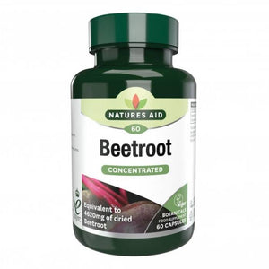 Natures Aid - Beetroot Extract, 60 Capsules