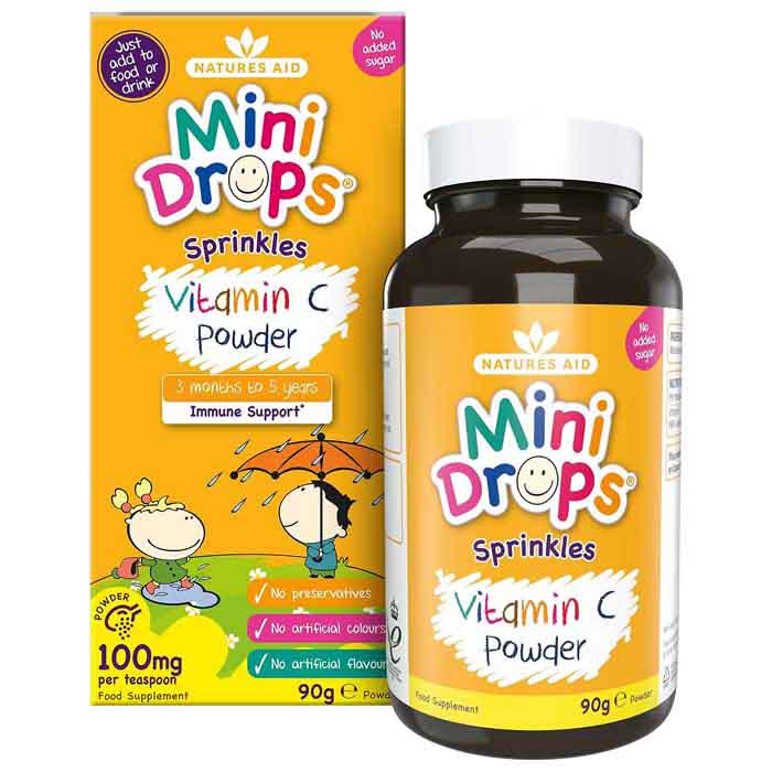 Natures Aid - Vitamin C Sprinkles 100mg, 90g