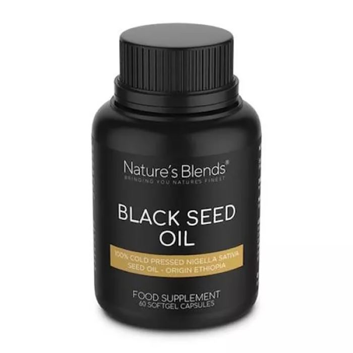 Natures Blend - Virgin Black Seed Oil, 60 Capsules