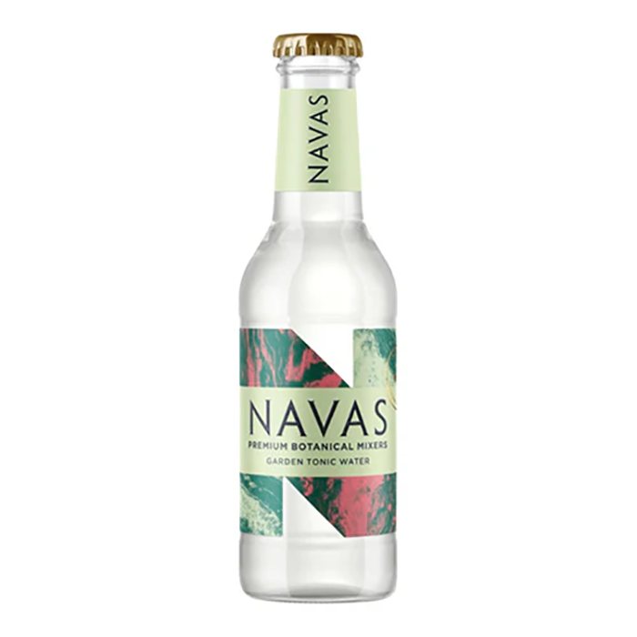 Navas Drinks - Garden Tonic Water, 200ml  Pack of 24