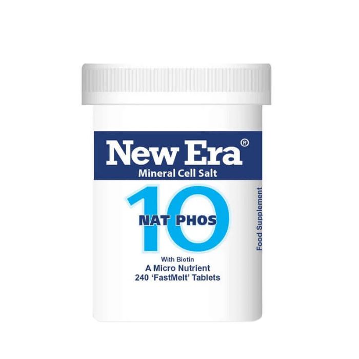 New Era - No 10 Nat Phos, 240 Tabs