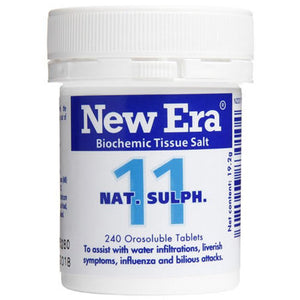 New Era - No 11 Nat Sulph, 240 Tabs