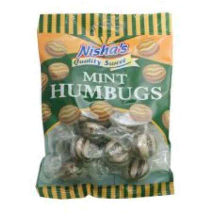 Nisha - Mint Humbugs, 120g  Pack of 12