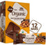 NuGo - Organic Dark Chocolate Bar Almond, 50g  Pack of 12