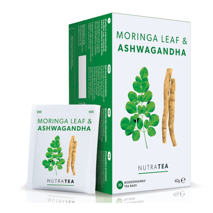 NutraTea - Moringa & Ashwagandha Tea, 40g
