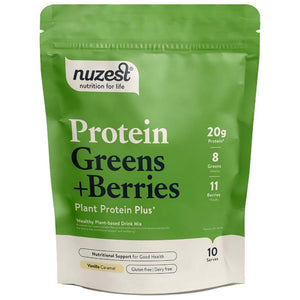 Nuzest - Protein+Greens+Berry+Vanilla, 300g