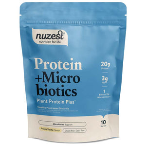 Nuzest - Protein plus Microbiotics French Vanilla, 300g
