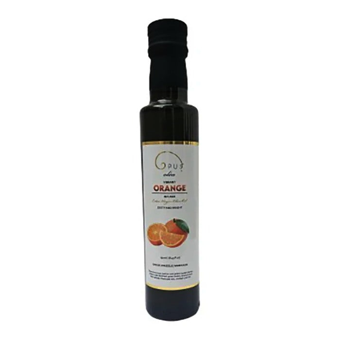 OPUS Oléa - Orange IInfused Extra Virgin Olive Oil. 250ml - Pack of 6