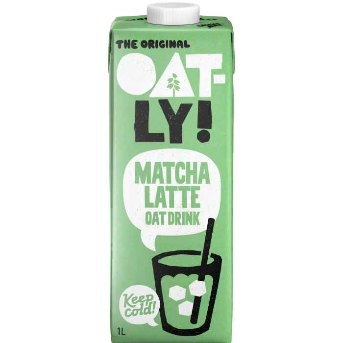 Oatly - Oat Drink Matcha Latte, 1L  Pack of 6