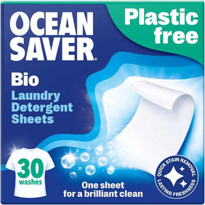 OceanSaver - Bio Laundry EcoSheets (Fresh Linen), 15 Pieces