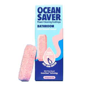 OceanSaver- Bathroom Cleaner EcoDrop Refill Pomegranate Tide, 15g | Pack of 12