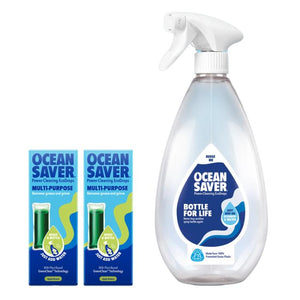 OceanSaver - Multi Purpose Cleaner Starter Kit Apple Breeze, 750ml